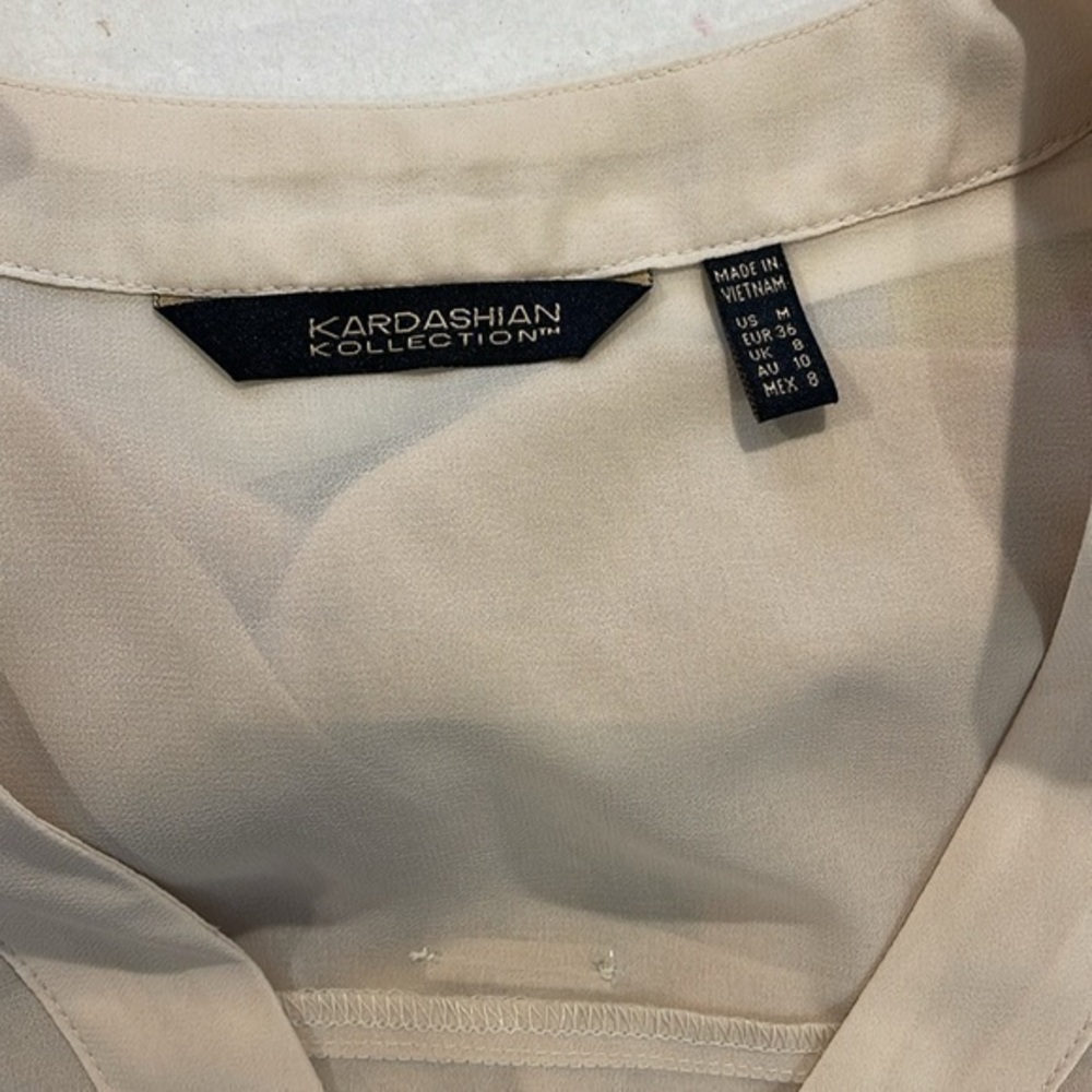 Kim Kardashian Kollection Blouse Size M RefI57 - Picture 8 of 9